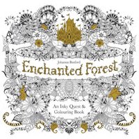 Robert Dyas Enchanted Forest Adult Colouring Book