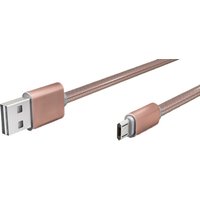 Mayhem Reversible Micro USB Cable - Rose Gold