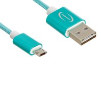 Mayhem Reversible Micro USB Cable - Green