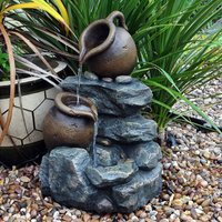 Robert Dyas Stone-Effect Garden Fountain