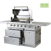 Outback Signature 4-Burner Gas BBQ With Rotisserie
