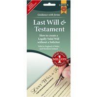 Lawpack Last Will And Testament Form Pack