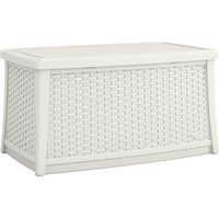 Suncast 114L Coffee Table With Storage - White