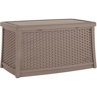 Suncast 114L Coffee Table With Storage - Dark Taupe