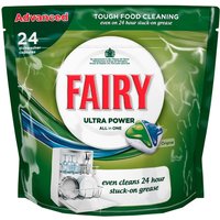 Fairy All-in-One Original Dishwasher Tablets - 24 Pack
