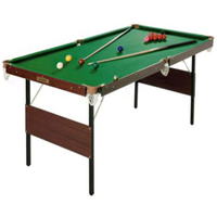 Charles Bentley 4ft 6in Snooker Games Table - Green