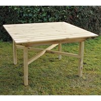 Zest4Leisure Wooden Abbey Square Table