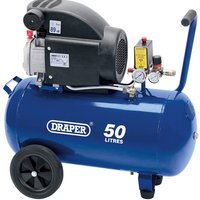 Draper 50l 230v 1.5kw (2hp) Air Compressor