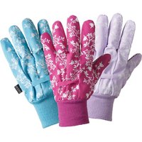 Briers Birds & Branches Cotton Gloves - Pack Of 3