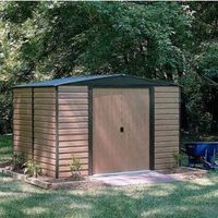 10X8 Woodvale Apex Metal Shed With Assembly Service