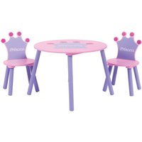 Charles Bentley Kids Princess Table And 2 Chairs