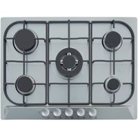 Cooke & Lewis CLGH1SS-C 5 Burner Cast Iron & Stainless Steel Gas Gas Hob
