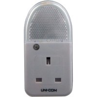 Uni-Com Unicom Plug-Through LED Night Light - White