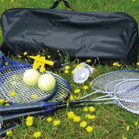 Mightymast Badminton And Tennis Combo Set