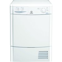 Indesit Ecotime IDC8T3B Condenser Tumble Dryer - White