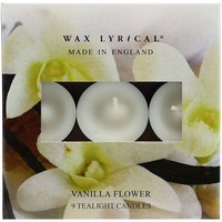 Wax Lyrical Vanilla Flower Scented Glass Candle