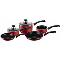 Tefal Bistro Red Five-Piece Cookery Set