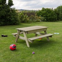 Zest4Leisure Wooden Alice Picnic And Playtable