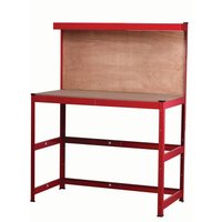 Hilka Red Workbench Without Front Support