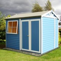 10X7 Mammoth Loglap Timber Shed With Assembly Service