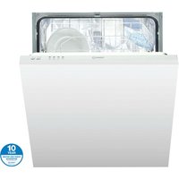 Indesit Ecotime DIF04B1 Built-in Dishwasher - White