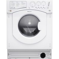 Hotpoint Aquarius BHWD 129/1 Built-in 6KG 1200rpm Integrated Washer Dryer - White