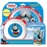 Thomas And Friends 3-Piece Tumbler, Bowl And Plate Set