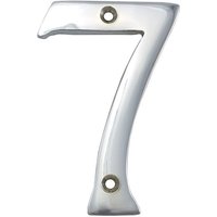 Select Hardware Chrome House Number 7