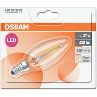 Osram LED Filament 40W Candle SES Light Bulb