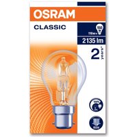 Osram Halogen 116W Classic BC Light Bulb