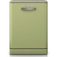 Swan Retro Under-counter Dishwasher - Green
