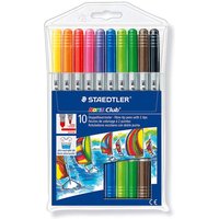 Staedtler Noris Pack Of 10 Double-Ended Colour Pens