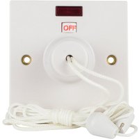 Status 45A 2-Way Pull Cord Ceiling Switch