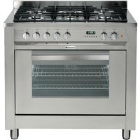 Hotpoint Ultima EG900XS Dual Fuel Cooker - Stainless Steel