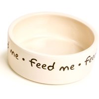Petface Small “Feed Me" Bowl