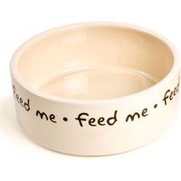 Petface Large “Feed Me" Bowl