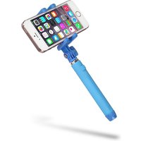 Kitvision Pocket Bluetooth Selfie Stick With Mirror - Blue