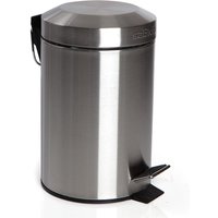 Sabichi 3L Stainless Steel Small Pedal Bin - Silver