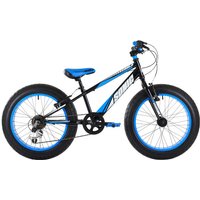 Sonic Bulk 20 Inch Wheel Boys 'Fat Bike' 6-Speed - Black And Blue