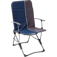 Quest Elite Pro Cornwall Quick Folding Padded Camping Chair - Blue