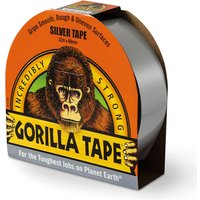 Gorilla Tape Reinforced Duct Tape, Silver - 27m Roll