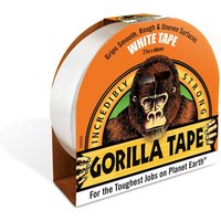 Gorilla Tape Reinforced Duct Tape, White - 27m Roll