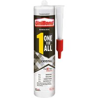 UniBond One For All Adhesive And Sealant - Crystal Clear