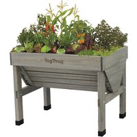 VegTrug Small Classic Raised Planter - Grey Wash