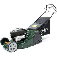 Webb RR19SP 48cm Self-Propelled ABS Deck Rotary Petrol Mower With Rear Roller