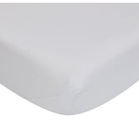 Catherine Lansfield Non-Iron Super King Fitted Sheet - White