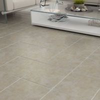Calcuta Natural Ceramic Floor Tile Pack Of 9 (L)330mm (W)330mm