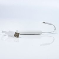 Thumbs Up UK IPhone Emergency Charger With Power Bank - White