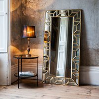 Gallery Verbier Leaner Mirror - Gold