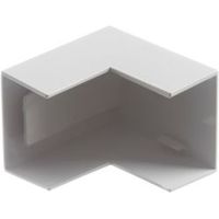 MK ABS Plastic White External Angle Joints (W)25mm Pack Of 2